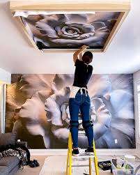 Kids Room Wallpaper installation